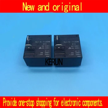 Naujas ir originalus 10vnt/daug relay SLI-S-112DM 12VDC 30A 250VA