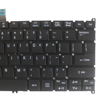 Naujas JAV klaviatūros Acer Travelmate B116-M B116-MP P236-M P238-M US Klaviatūra Juoda be rėmelio