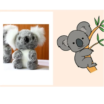 Naujas Koala Pliušiniai Žaislai Australijos Koala Padengia Įdaryti Minkšta Lėlė, Vaikams, Miela Dovana draugams Mergaičių, Kūdikių tėvų-vaikų žaislai
