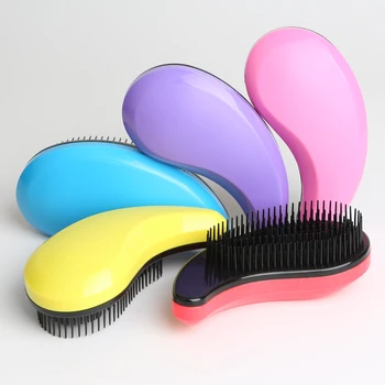 Naujas Lanko Comma Plaukų Šukos Moteris Hairbrush Šukuosenų Produktų Kirpykla Reikmenys, Plaukų Priežiūra Stilius Įrankiai Patentų, Dizaino Karšto Šukos