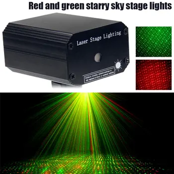 Naujas LED Lazerinis Projektorius Disco Šviesos Mini Auto 