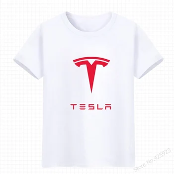 Naujas Mados Medvilnės trumpomis Rankovėmis Vyras Tesla marškinėliai kieto spalvų atsitiktinis T shirts vyrų Drabužiai viršūnės