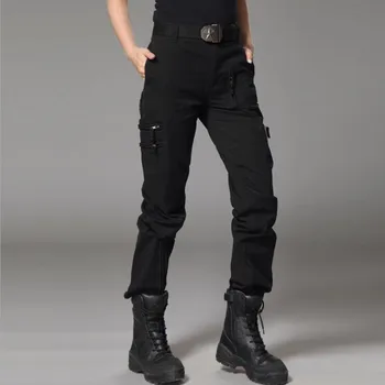 Naujas Moterų 101 Krovinių Kelnės Karinės Aprangos Tactical Kelnes Multi-Pocket Medvilnės Kelnės
