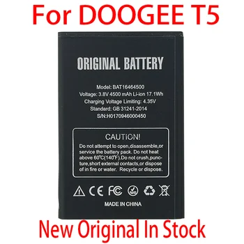 Naujas Originalus 4500mAh Baterija BAT16464500 Už DOOGEE T5 T5 lite Mobilųjį Telefoną Aukštos Kokybės Sandėlyje Su Sekimo Numerį