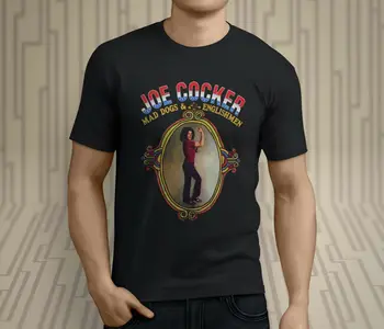 Naujas Populiarus, Joe Cocker Proto Šunys Ir Anglai Albumą T Shirt Mens Dydis S 3X