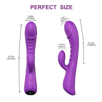 Naujas Rabbit Vibratorius moterims klitorio stimuliatorius Makšties Didelis vibratorių Vibratorius, skirtas moterims, moteriška Lytis erotiniai žaislai vibro poroms