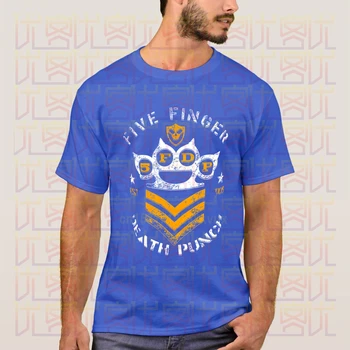 Naujausias 2020 m. Vasarą Penki Piršto Mirties Punch Logotipas Medvilnė Crewneck Populiarus Marškinėliai Pateikti Homme Viršūnes Tees S-4XL