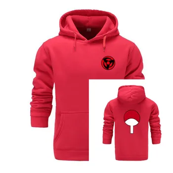 Nauji karšto Banga prekės Naruto Dizaino Unisex Hoodies Vyrų ir Moterų Ninja Palaidinukė puloveriai 3XL Plius Dydžio Rožinės spalvos Hoodie Prekės ženklo Drabužių