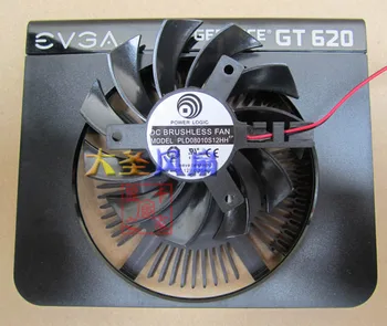 Naujoji EVGA GT440 GT620 GT630 grafika ventiliatorius ventiliatoriaus pikis 4.0 skersmuo 7.5 cm