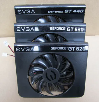 Naujoji EVGA GT440 GT620 GT630 grafika ventiliatorius ventiliatoriaus pikis 4.0 skersmuo 7.5 cm