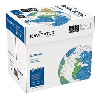 Navigator Išraiška-Paquete 2500 folios de papel para impresora/fotocopiadora 90g/kv.m A4