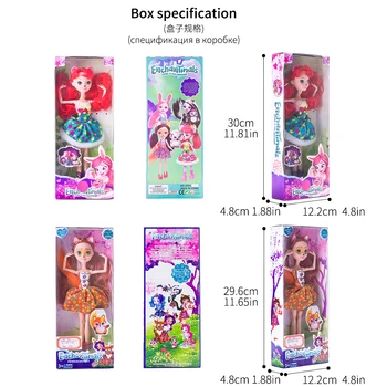 Ne-supakuota 1pcs Sąnarių Enchantima BJD doll žaislas mergina Ribota kolekcija Anime Modelis poupee lėlė Mergaitėms, Dovanos 27cm