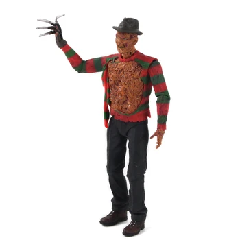 NECA Fredis Kriugeris Veiksmų Skaičius, A Nightmare on Elm Street 3 Drean Kariai Siaubo Filmas Modelis Žaislas Helovinas Dovana