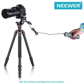Neewer LCD Laikmatis Užrakto Nuotolinio Valdymo pultas Canon 700D/T5i 650D/T4i 550D/T2i 60D, 5D MarkIII 6D 70D 7D MarkII