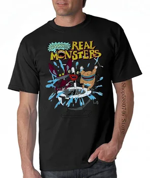 Nekilnojamojo Monstras T Shirt Mens Originalus Animacinių Filmų Grupės Pagal Logotipas