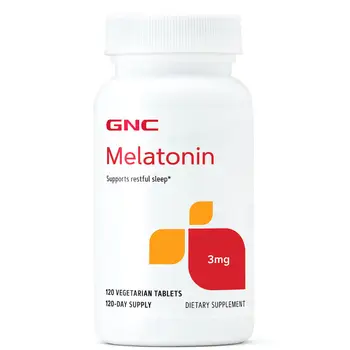 Nemokamas Pristatymas Melatonino 3 mg palaiko ramus miegas, 120 vnt.