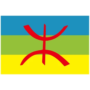 Nemokamas Pristatymas xvggdg vėliavos 3x5ft Berberų vėliavos Šiaurės Afrikos Vėliava Poliesteris Reklama Plaukioja Užsakymą Amazigh vėliava