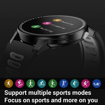 Nennbo Naujas Smart Žiūrėti Sporto Fitness Tracker Širdies ritmo Monitorius Vyrams, Moterims Smartwatch 