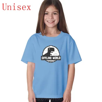 Neprisijungęs Pasaulyje Nėra Interneto Ryšį, vaikų drabužiai g marškinėliai berniukams viršūnes mergaičių marškiniai paauglių mergaičių drabužiai vaikams