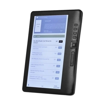 Nešiojamas 7 Colių 800 x 480P E-Reader Spalva Sn Akinimo-Nemokamai Built-In 4GB Atminties Saugojimo Apšvietimas Baterijos Paramos Nuotraukų Peržiūra/