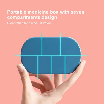 Nešiojamų Saugojimo Medicina Plastiko Dėžutė Sutirštinto Dvigubo sluoksnio Namuose Rinkinys, Pirmosios Pagalbos Rinkinys, Nešiojamų Medicina dėžutę