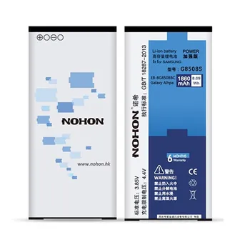 NOHON Originalo Kokybę 1860mAh Li-ion Akumuliatorius Samsung 