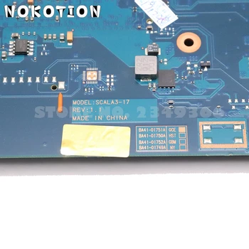 NOKOTION BA92-09238A SCALA3-17 BA41-01751A BA41-01750A SAMSUNG NP-NP300E7A NP300E7A nešiojamas plokštė HM65 DDR3 GT520MX GPU
