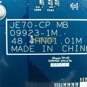 NOKOTION JE70-CP MB 09923-1M 48.4HN01.01M MB.N9Q01.001 Nešiojamojo kompiuterio plokštę acer aspire 7741 7741G HM55 DDR3 Pagrindinė plokštė
