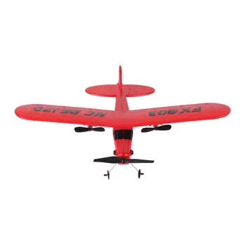 OCDAY FX803 Nuotolinio Valdymo pultas RC Plokštumos Sklandytuvas Aerodone Žaislas Vaikams Audult 150m Putų Lėktuvo Raudona Mėlyna Baterija Drones