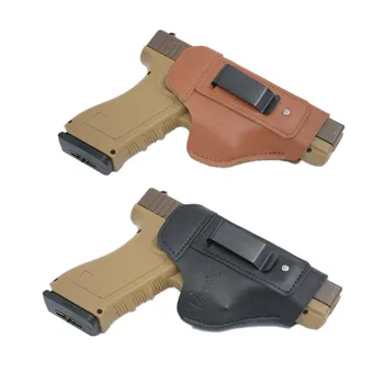 Odos Ginklą Dėklas, Skirtas Glock 17 19 25 26 27 43 43x 48 Jautis G2C PT111 PT140 PT938 M&P Shield 9mm Nuslėpė Atlikti Iwb
