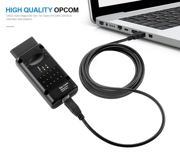 Opcom V1.99 PIC18F458/FTDI Chip Diagnostikos Įrankis Gali Autobusu Opel OBD2 Auto Scanner, Op-Com 1.99 canbus OBDII Op com