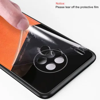 Organinio stiklo Odos Atveju Xiaomi POCO M3 Atveju Silikono Rėmelis Statyti Automobilį, Magnetinė geležies atsparus smūgiams gaubtas Pocophone X3 NFC