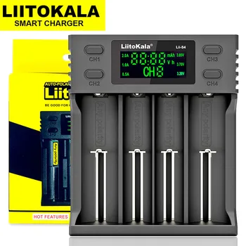 Originali/Pradinis liitokala lii500 baterijos kroviklis Lii-PD4 Lii-S1 lii-S2 lii-S4 18650 įkroviklio 3.7 V 21700 26650 20650 AA AAA