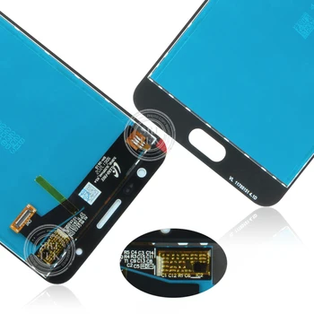 Originalus Ekranas SAMSUNG Galaxy J7 Premjero 2016 LCD Touch Screen Dual Skylę Su Rėmu J7 Premjero LCD G610 G610K G610F G610M