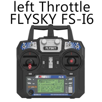 Originalus FLYSKY FS-I6 6 Kanalu 2,4 GHz valdymo pultelio rc siųstuvas su imtuvu Rc Lėktuvo valtis sraigtasparnis