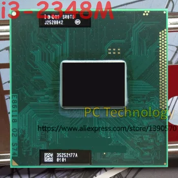 Originalus Intel core CPU i3-2348M 2,30 GHz, 3MB Dual Core SR0TD i3 2348M FCPGA988 nešiojamas Nešiojamojo kompiuterio Procesorius nemokamas pristatymas