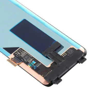 Originalus Super AMOLED skystųjų kristalų (LCD Samsung Galaxy S9 G960 G960F LCD Ekranas Jutiklinis ekranas Galaxy SM-G960 LCD Su Juoda Vietoje Dot