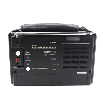 Originalus TECSUN S-8800 PLL DSP AM/FM/LW/SW Visi juosta SSB Radijo Imtuvas, Stereo + Nuotolinio Valdymo pultas