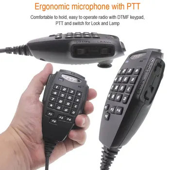 Originalus TYT Nešiojamą Garsiakalbis Mikrofonas TYT TH-9800-OJI-7800 Mėgėjų Mobilus Transiveris
