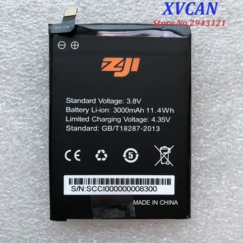Originalus ZOJI Z6 & Z7 Baterijos Pakeitimo 3000mAh Dalys baterija HOMTOM ZOJI Z6 Z7 Išmaniųjų Telefonų