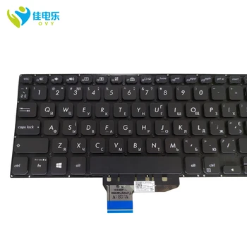 OVY UA RU foninio Apšvietimo Klaviatūra ASUS VivoBook S14 X430 X430FN X430UF ukrainos juodos spalvos Nešiojamojo kompiuterio Klaviatūros 0KNB0 2608UA00 Nekilnojamojo naujas