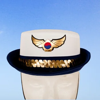 OW Cosplay Skrybėlę Žaidimas D. Va Offier Cosplay Skrybėlę Priedai Hanna Daina Moterims Policijos Uniformą Skrybėlę Moterų Kepurė Hat L0516