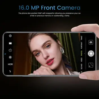 P40 Pro+ Smartphonach 10 Core Android 5000mAh Mobilieji Telefonai 16GB 6.5