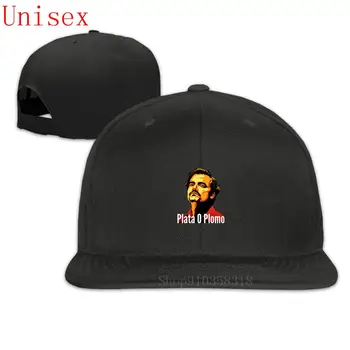 Pablo Escobar Narcos Plata o Plomo criss cross plaukai surišti į uodegą skrybėlę saulės, skrybėlės moterims, juodos Skrybėlės koziris Kepuraitės Vaikino Dienos Dovanų