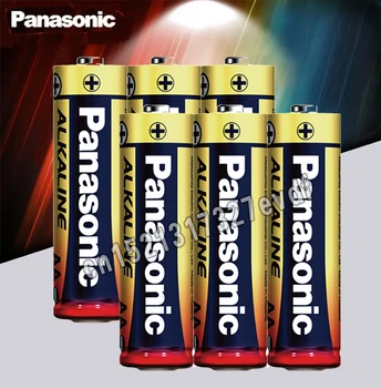 Panasonic Originalus 8pcs/daug 1,5 V AA Žaislai Šarminės Baterijos, be Gyvsidabrio, Nuotolinio Valdiklio Sausųjų Baterijų 5 Metų Galiojimo Pigiai