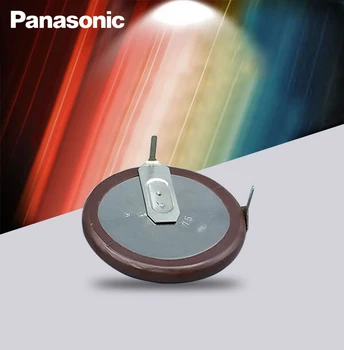 Panasonic Originalus VL2020 3V 20mAh monetos tipo įkraunamas 90 laipsnių filė ličio mygtuką cell baterijos