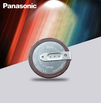 Panasonic Originalus VL2020 3V 20mAh monetos tipo įkraunamas 90 laipsnių filė ličio mygtuką cell baterijos