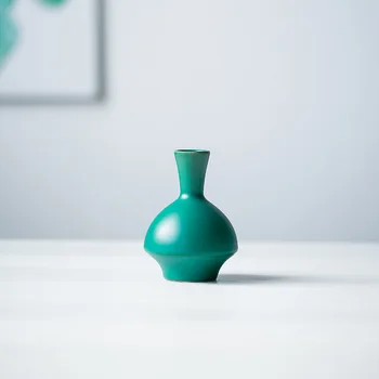 Paprasta Šiaurės stiliaus Mini Gėlių Krepšelis Gėlių vaza Origami Plastikinė Vaza, Butelis Imitacija Keramikos Vazonas Apdaila Namo