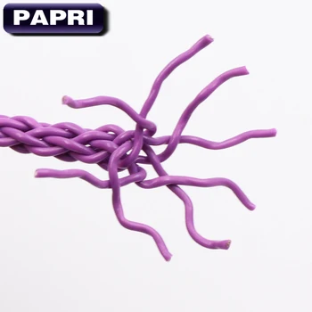 PAPRI AUX-Ausinių Kabelis PVC 6N OCC + Sidabro Padengtą 