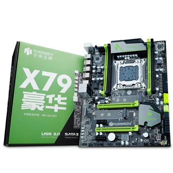 Parduodama brand plokštė su dviguba M. 2 lizdas HUANANZHI X79 Pro motininė plokštė bundle CPU Intel Xeon 